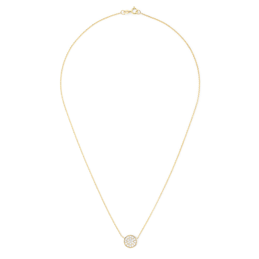 Effy diamond disc pendant necklace Clearance