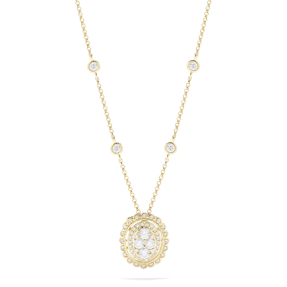 Effy D'Oro 14K Yellow Gold Diamond Pendant, 0.86 TCW | effyjewelry.com