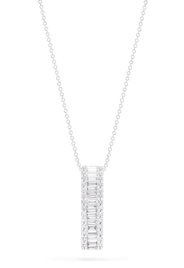 Effy Classique 14K White Gold Diamond Pendant, 0.58 TCW