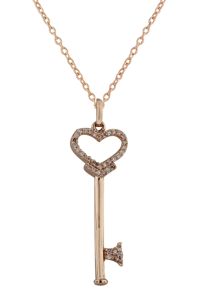 Effy 14K White Gold Diamond Heart Pendant – effyjewelry.com