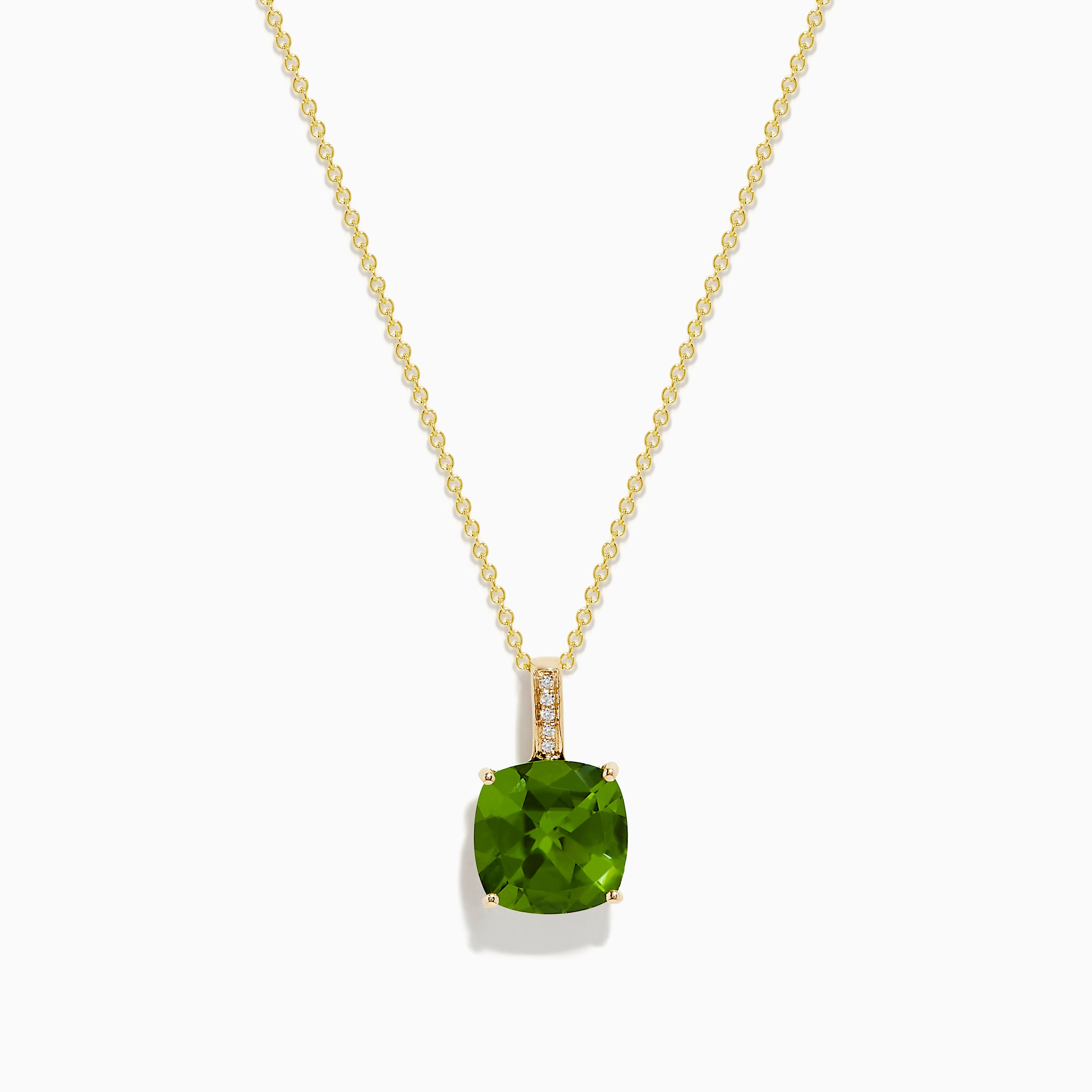 Peridot and Diamond Necklace – Vandenbergs Jewellers