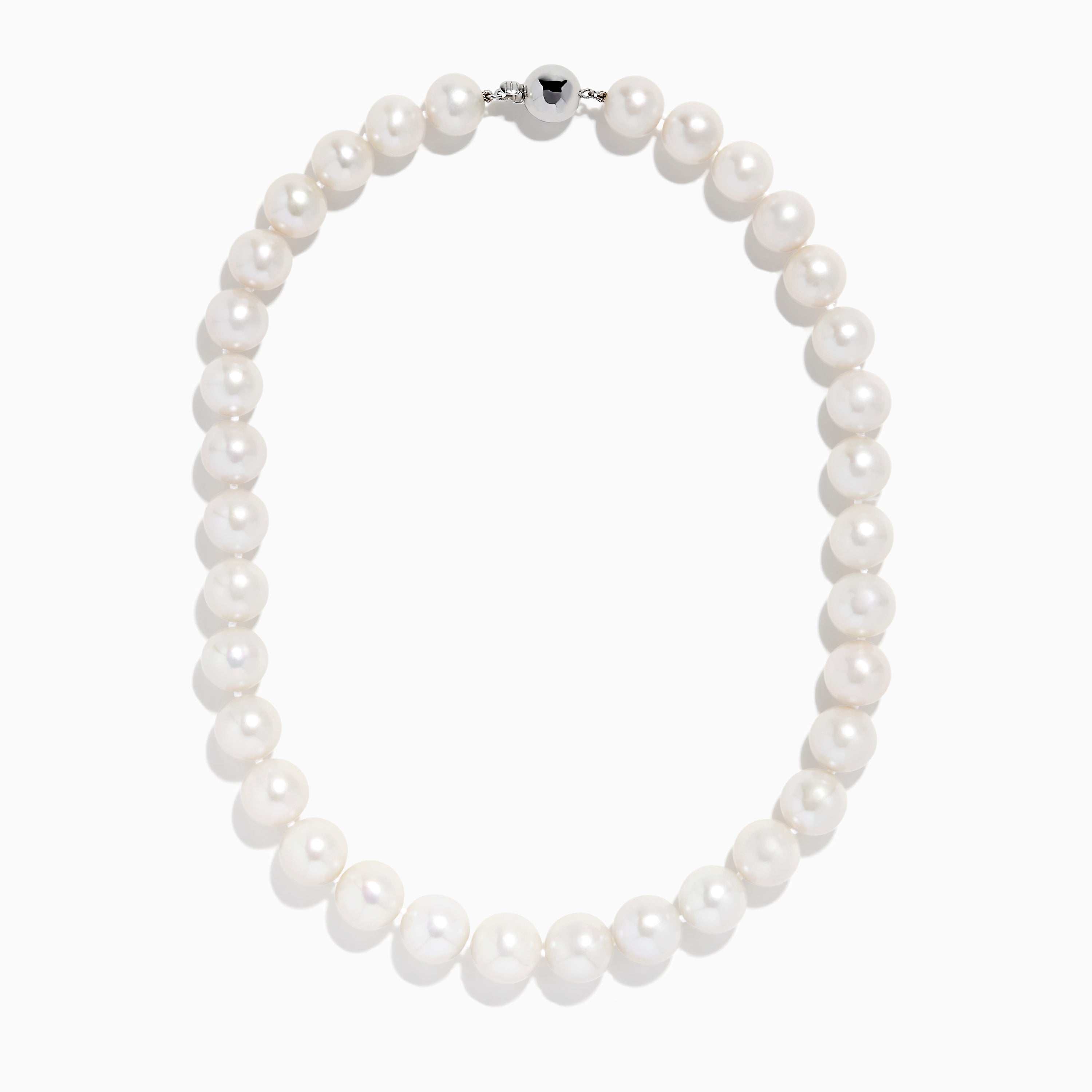 Effy Sterling Silver Fresh Water Pearl Necklace