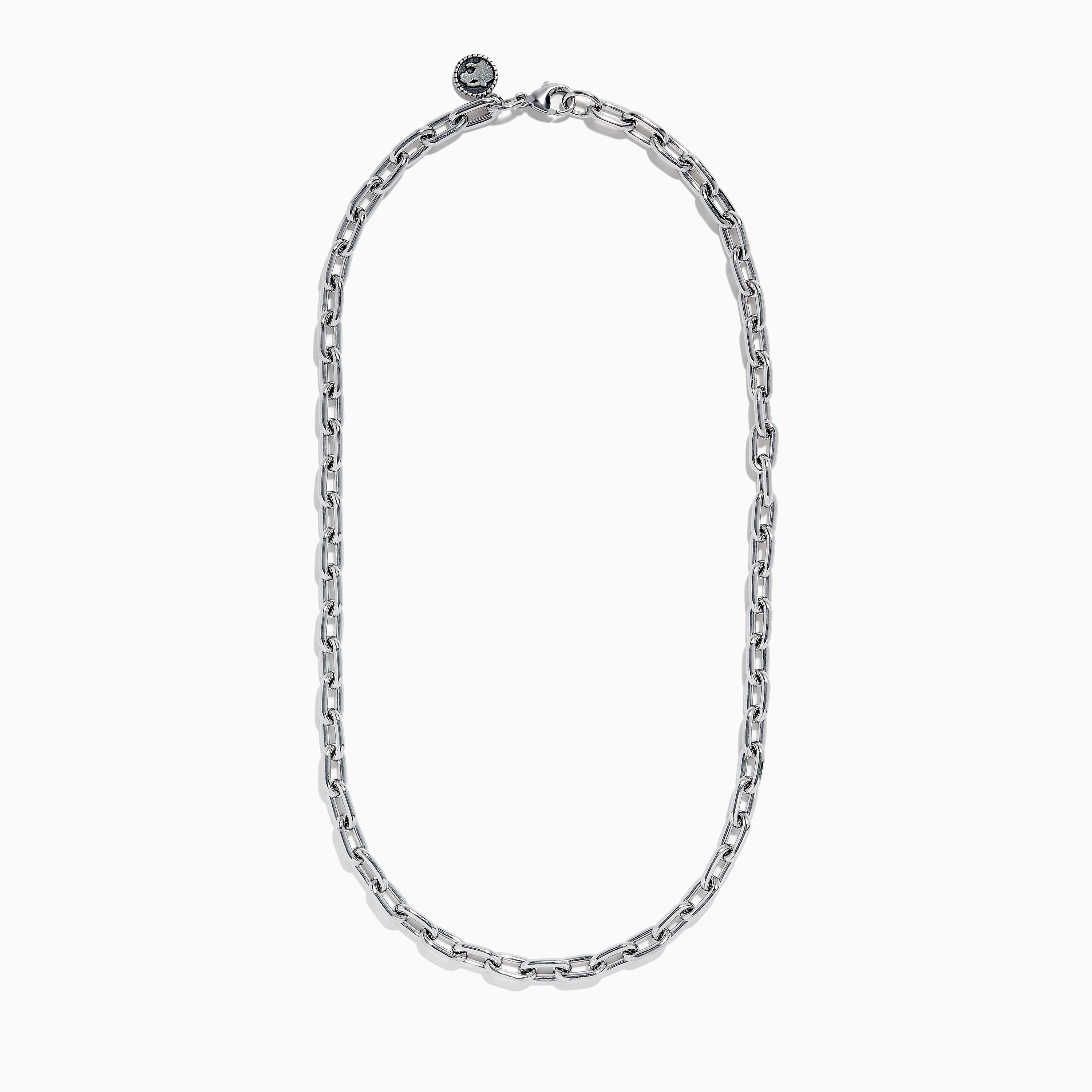 Effy Men's 925 Sterling Silver Paperchain Necklace