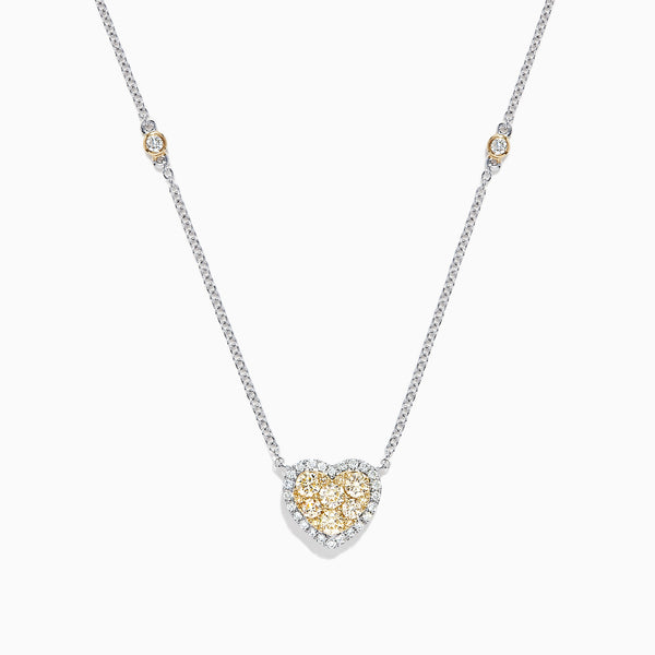 Effy Diamond Necklace in 14K | Gem Shopping Network Official