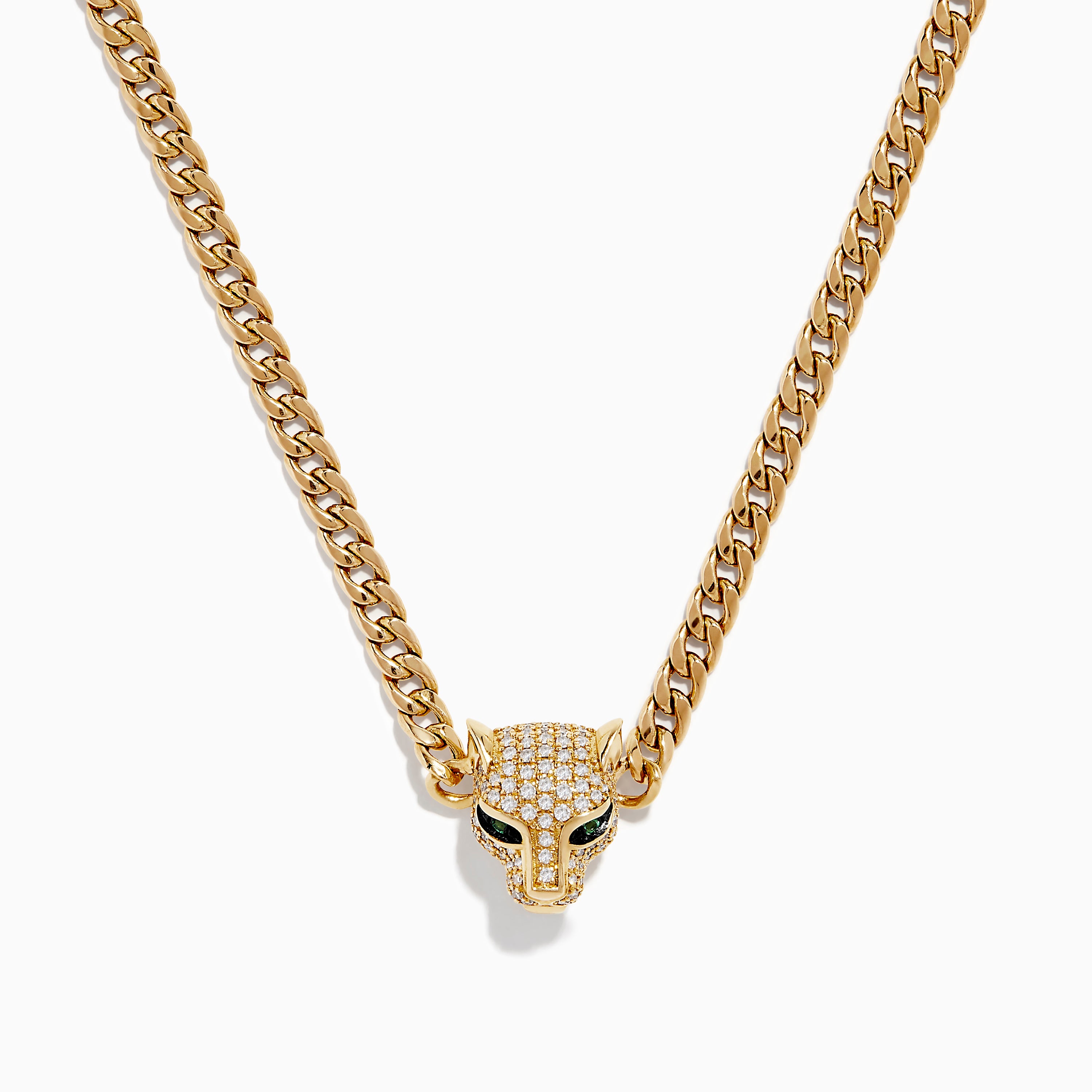 Panther gold necklace Clearance