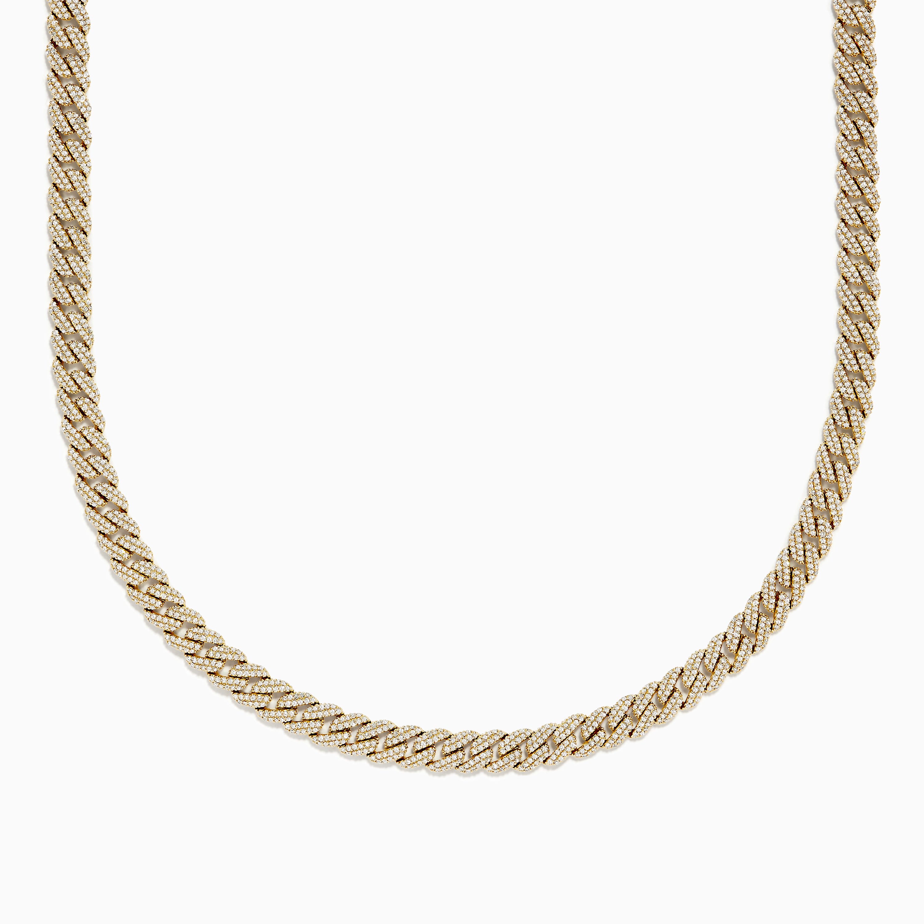 Effy D'oro 14K Yellow Gold Diamond Necklace