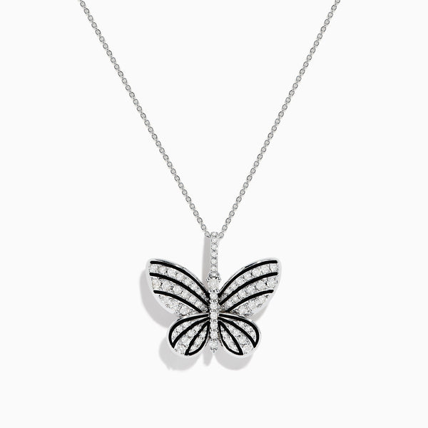 Diamond-Cut Butterfly Pendant in 10K Gold | Zales Outlet