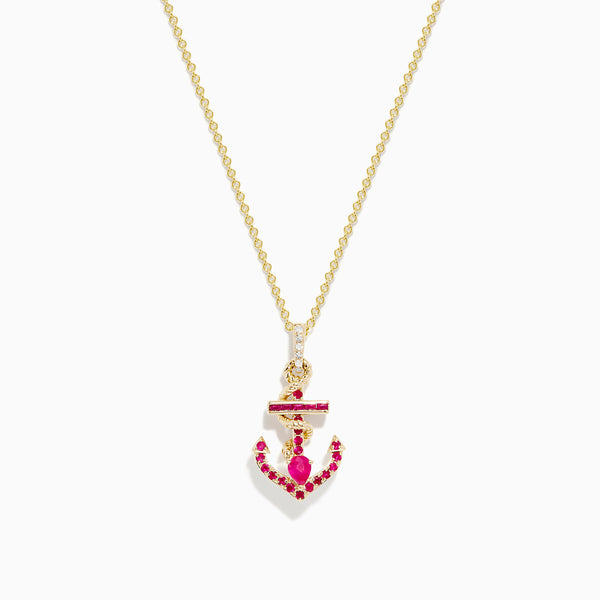 Buy Taraash Anchor Design 92.5 Sterling Silver Pendant with Chain Online At  Best Price @ Tata CLiQ
