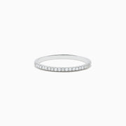 The Aquarius 14K Gold Aquamarine and Diamond Ring Set features a rectangular aquamarine centerpiece with two diamond-accented bands, shown against a plain white background.