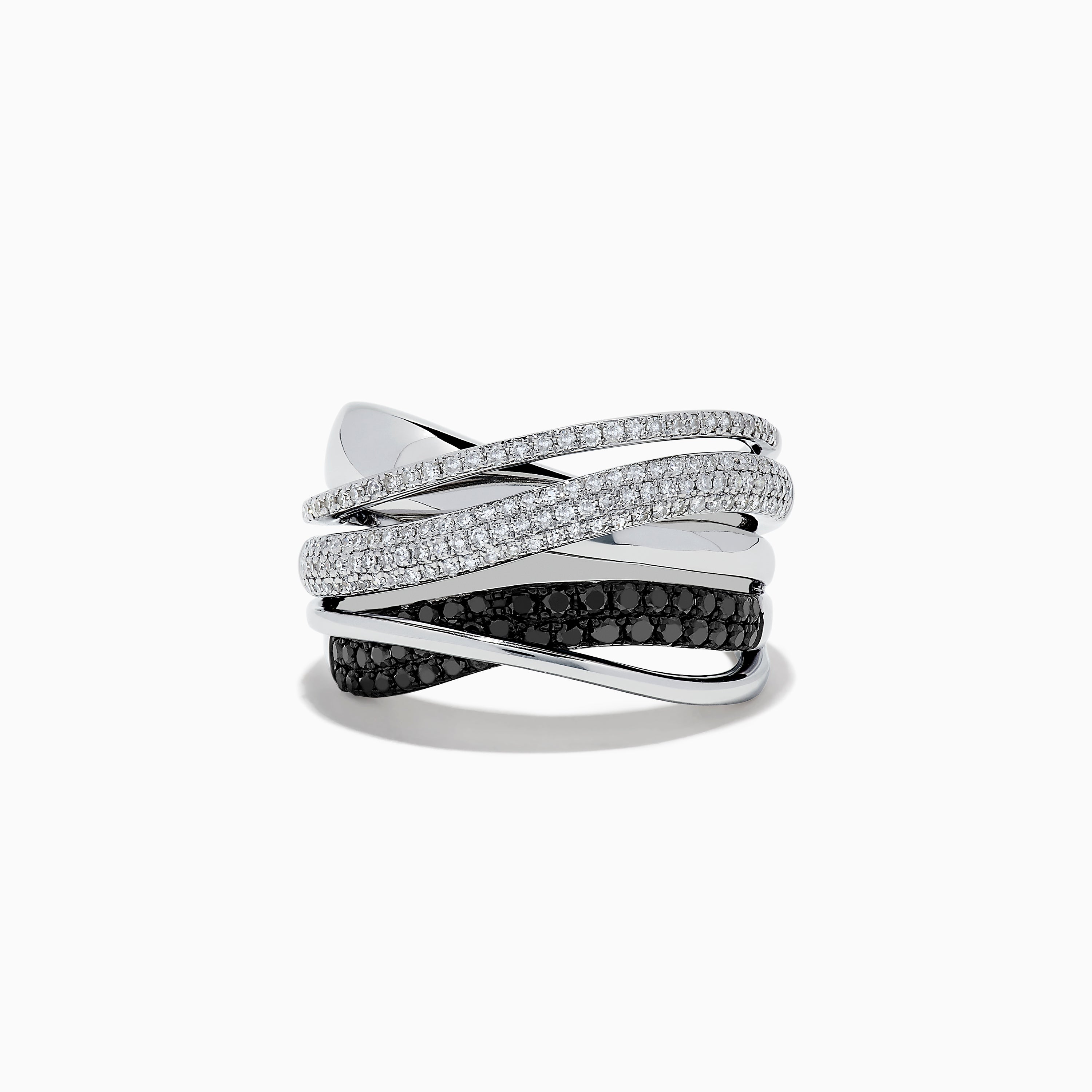 Effy black and white diamond ring Clearance