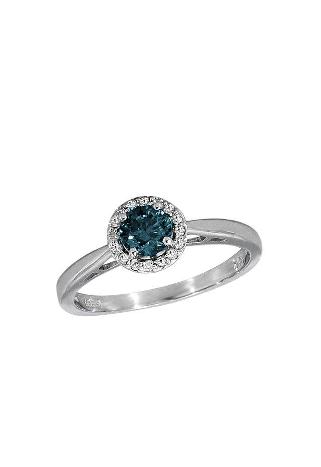 Prism Bella Bleu Diamond Rings, .47 TCW